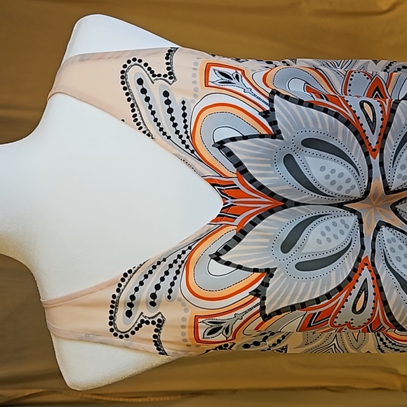 Elle Summer Chiffon Sleeveless Tunic Muted Pink - Picture 4 of 14